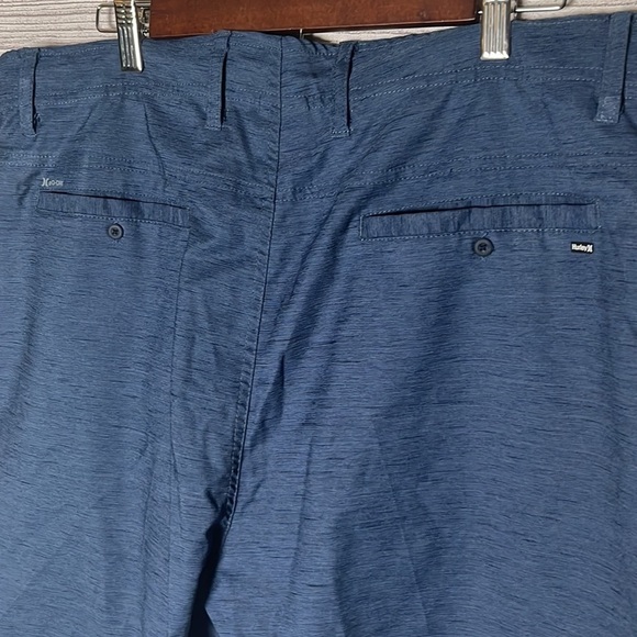 Hurley heathered denim blue H20- Dri men’s shorts - Picture 4 of 6
